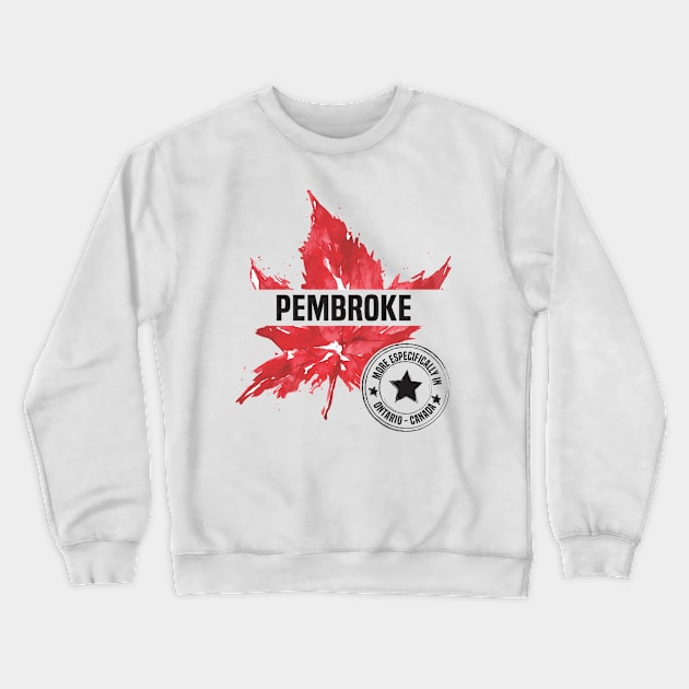 Pembroke in Ontario Crewneck Sweatshirt by C_ceconello